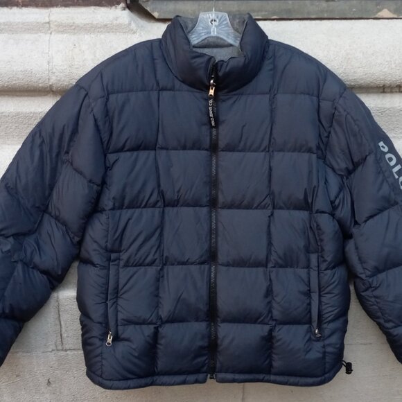 Polo Jeans Co. Reversible (2 in 1)  Down Jacket Vintage  Ralph Lauren (M) - Picture 2 of 16